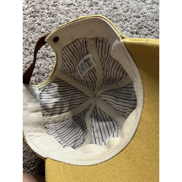 Madewell Corduroy Unisex baseball Duck Brown strapback cap hat Style #AC385 - Picture 3 of 5